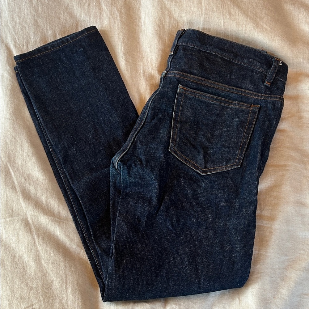 APC Men's Dark Blue Jeans. Petite new standard size 30.
